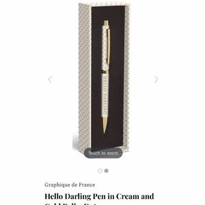 Leather bound journal + Graphique de France pen